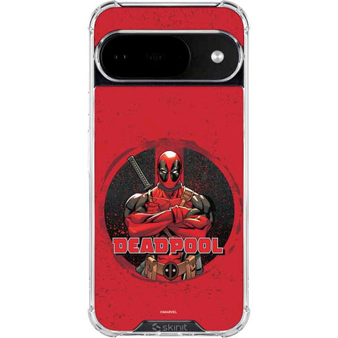 Marvel Deadpool Wade Wilson Google Pixel 10 Clear Case